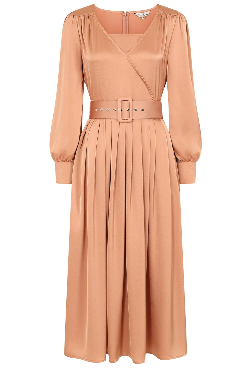 Halima Burnt Orange Dress
