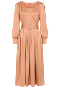 Halima Burnt Orange Dress