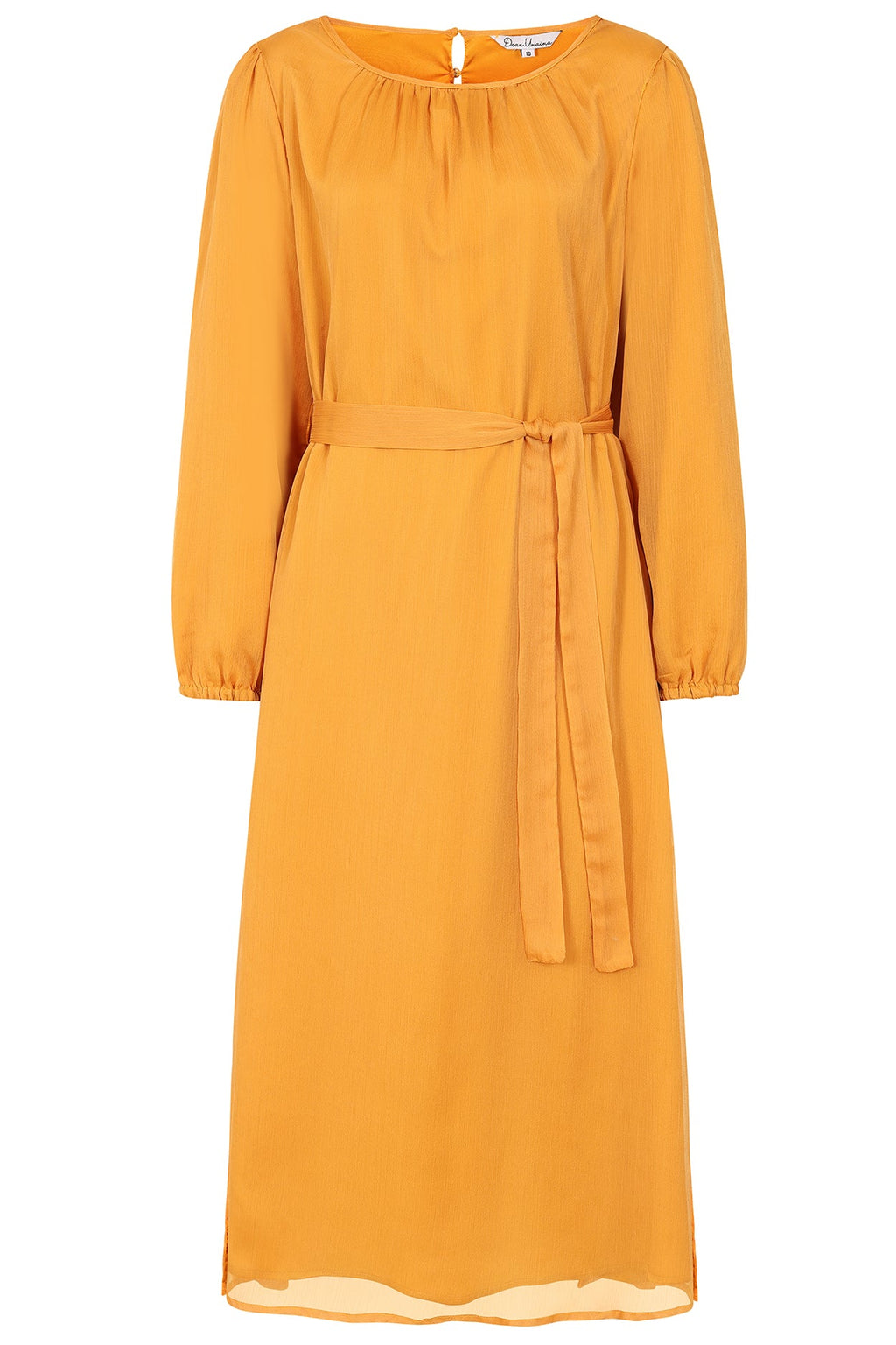 Humayra Mustard Dress