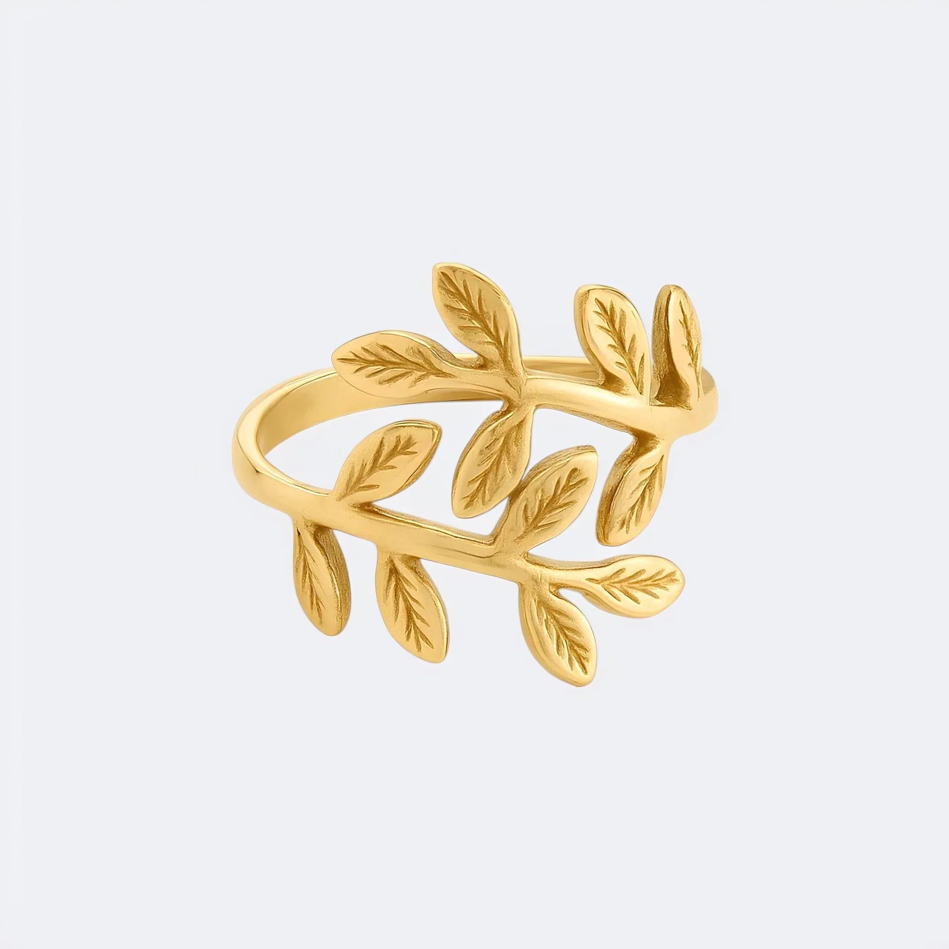 Palestine Olive Leaf Ring