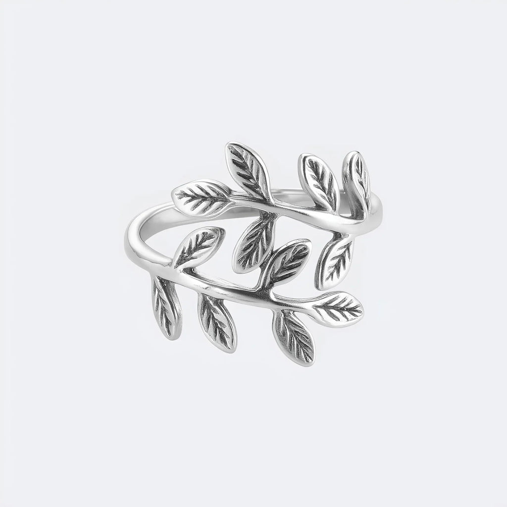 Palestine Olive Leaf Ring