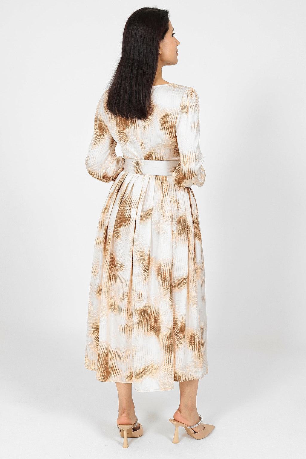 Halima Snake Skin Dress