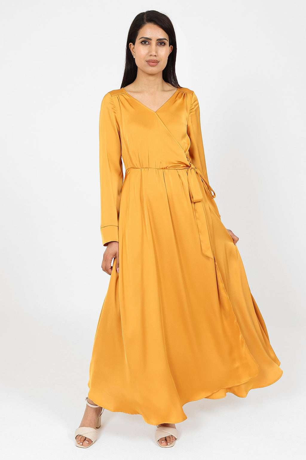 Samiyah Mustard Stain Dress