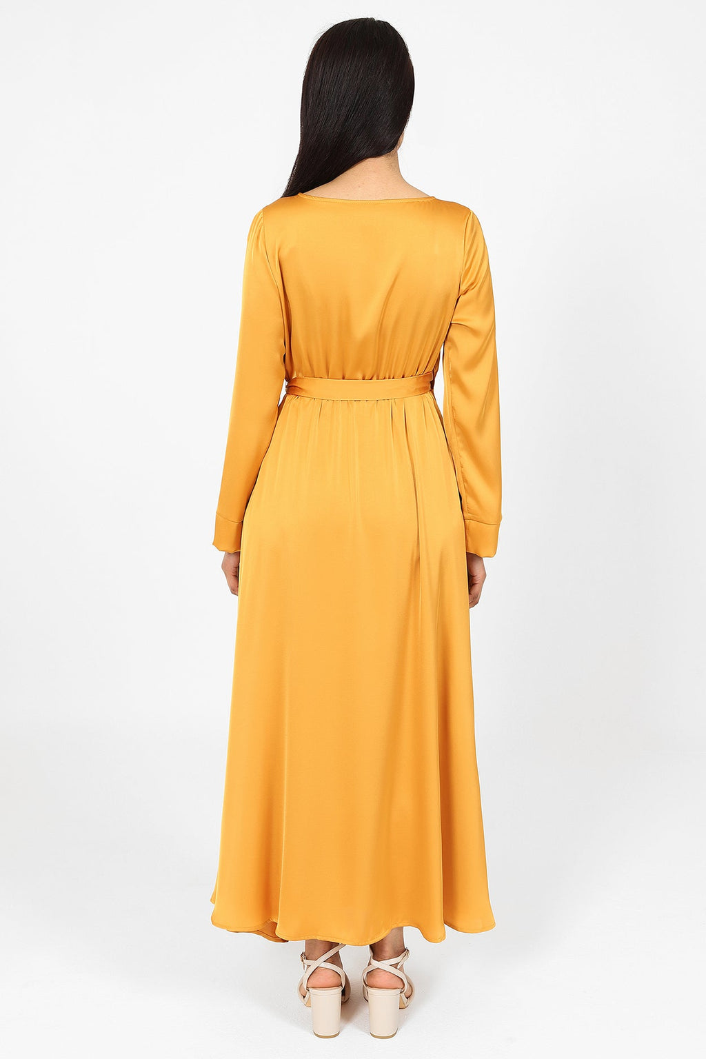 Samiyah Mustard Stain Dress