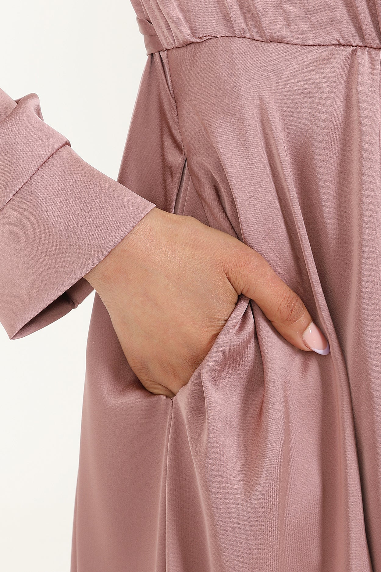 Samiyah Muted Purple Dress