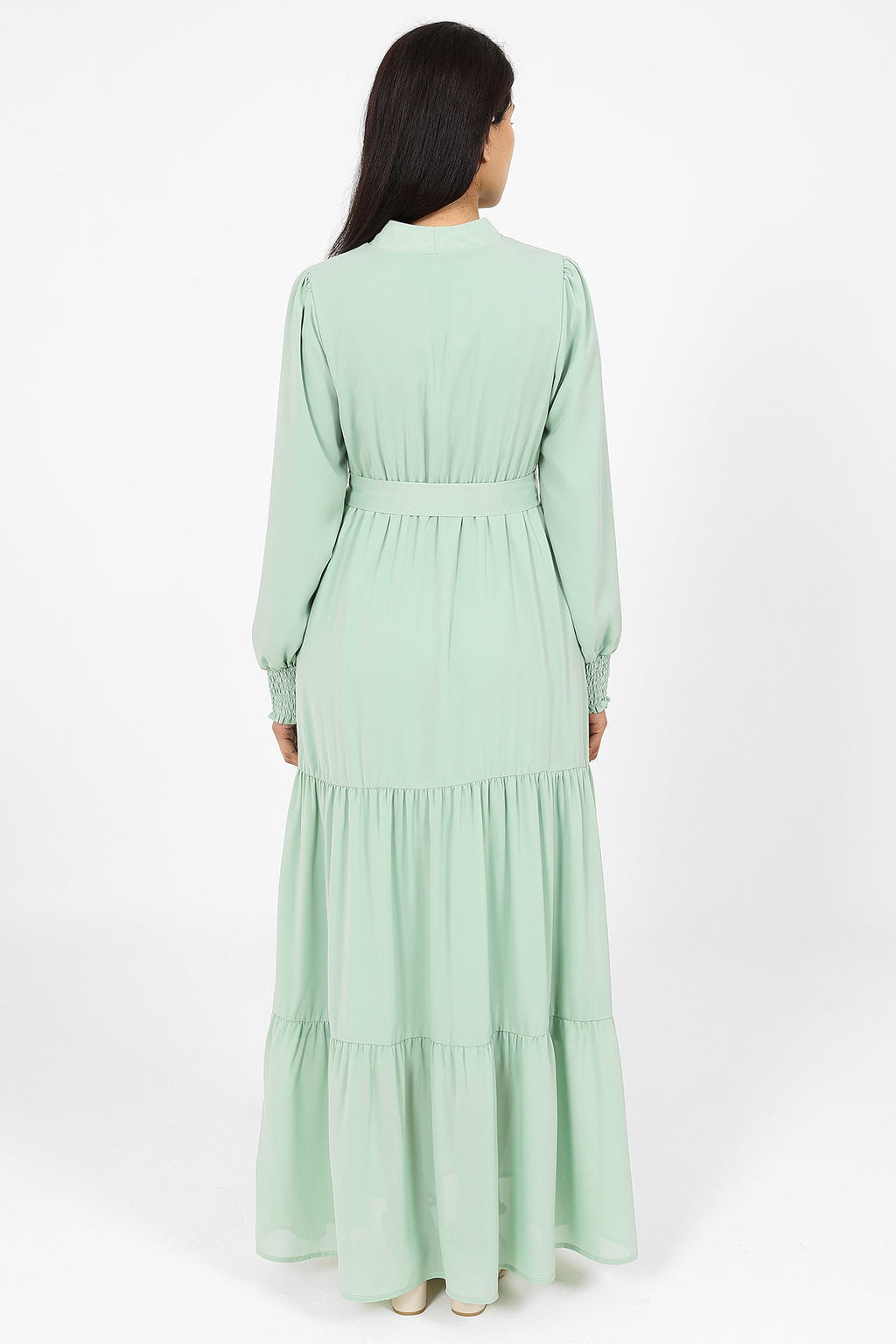 Iqra Light Green Dress