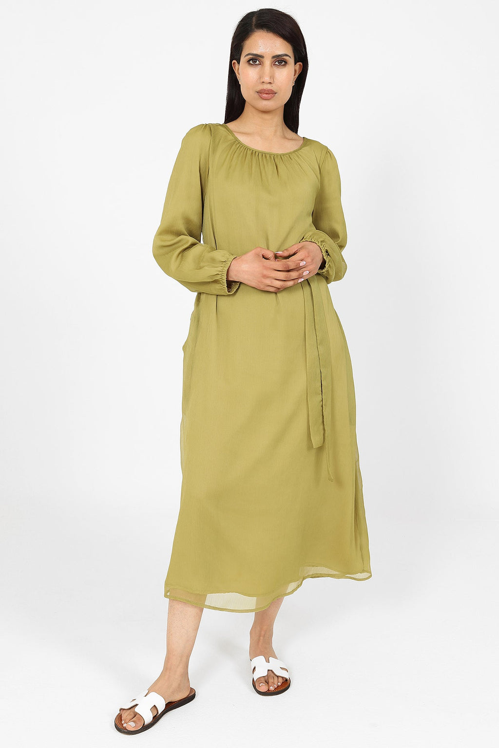 Humayra Green Dress