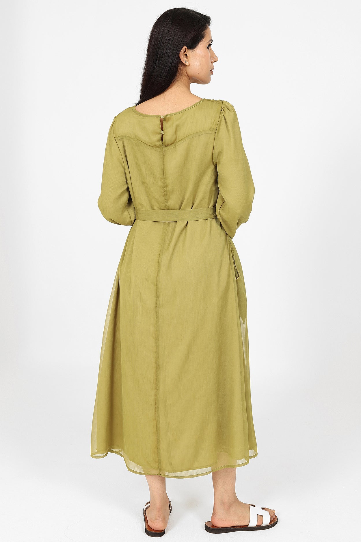 Humayra Green Dress