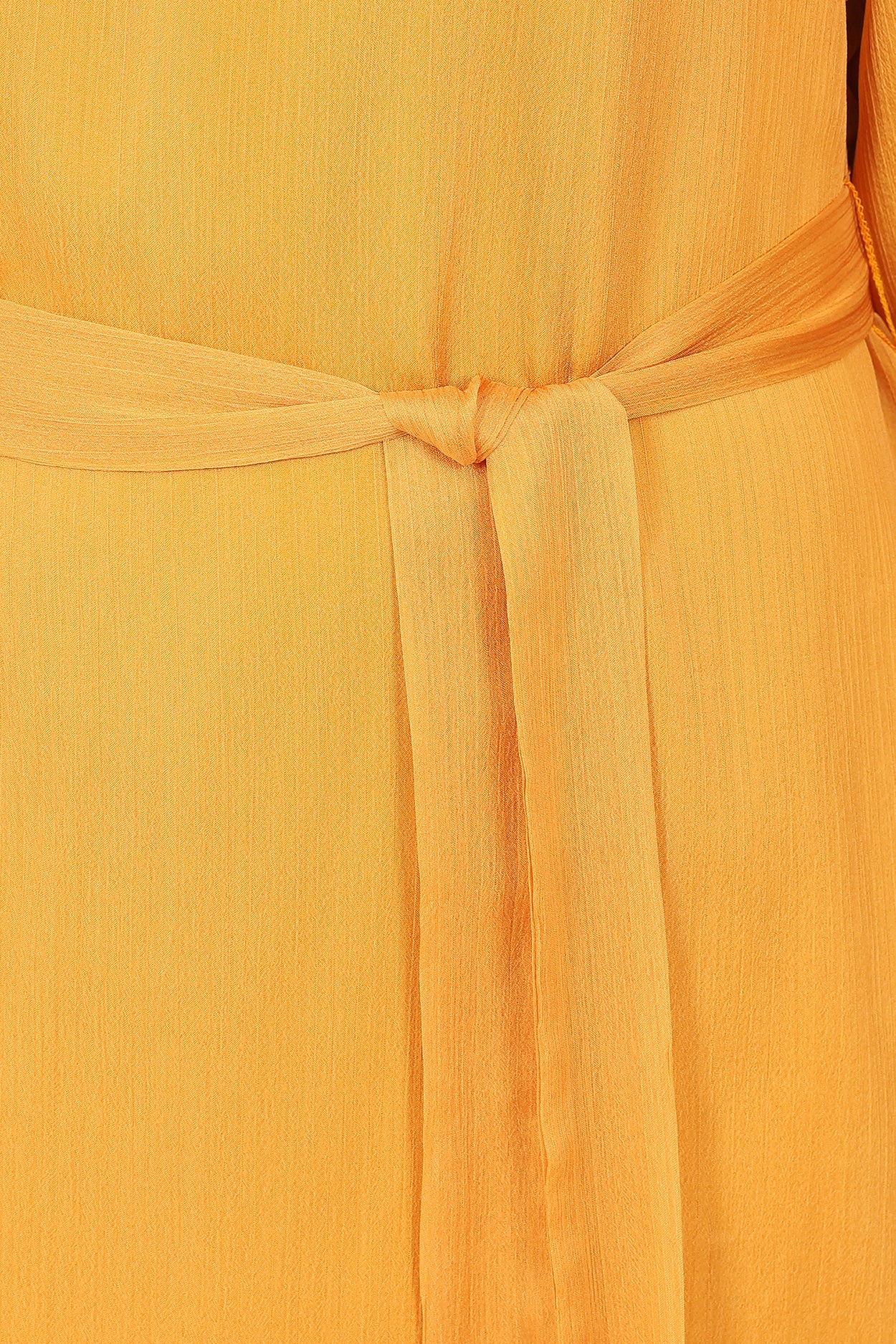 Humayra Mustard Dress