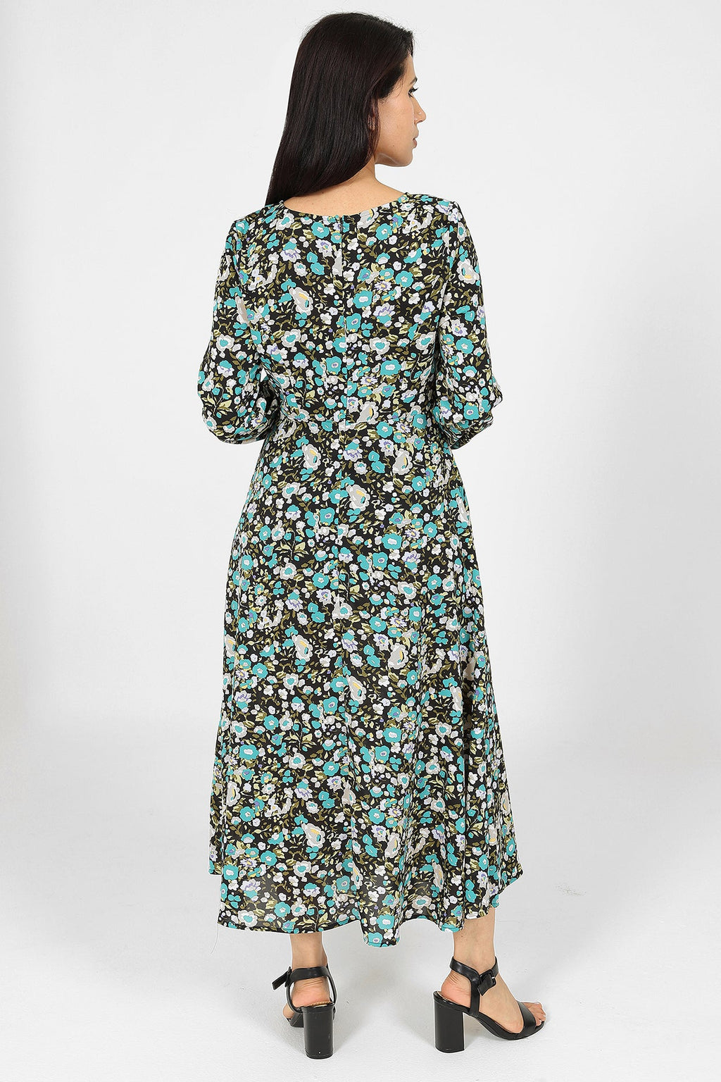 Amina Floral Dress