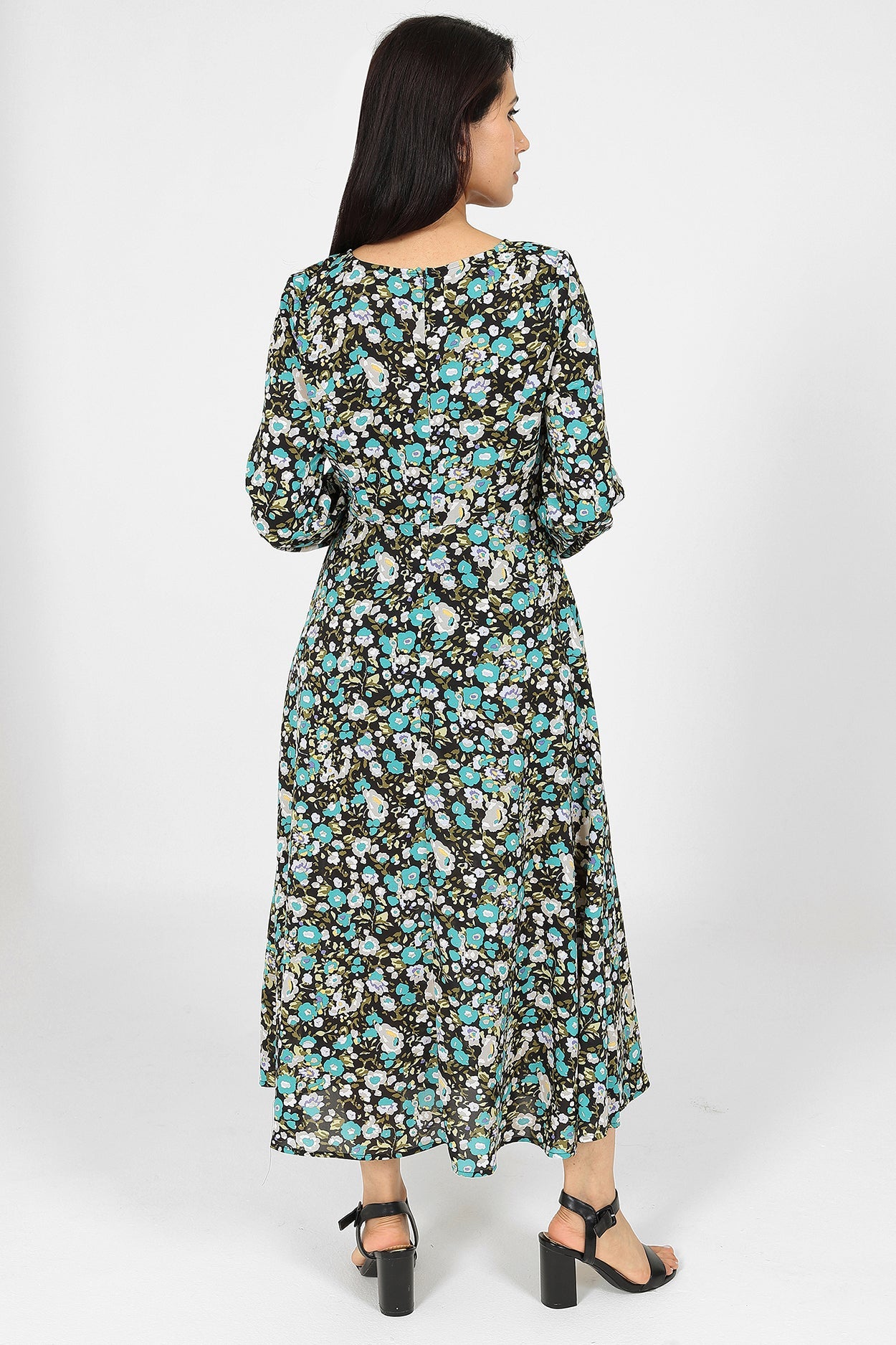 Amina Floral Dress