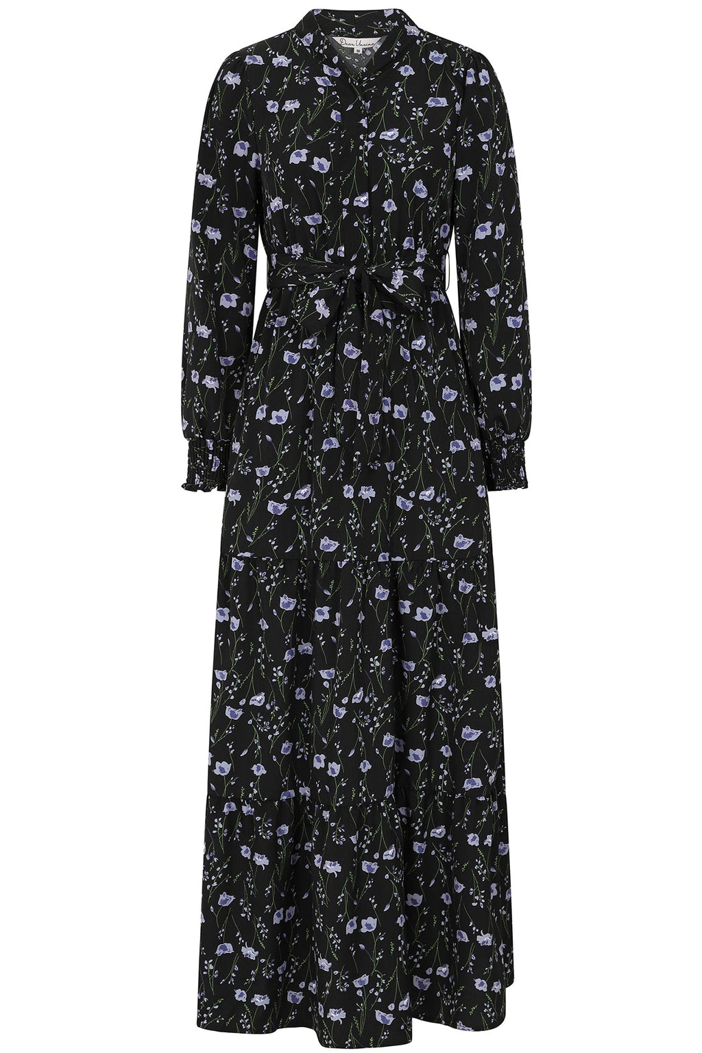 Iqra Navy Floral Dress