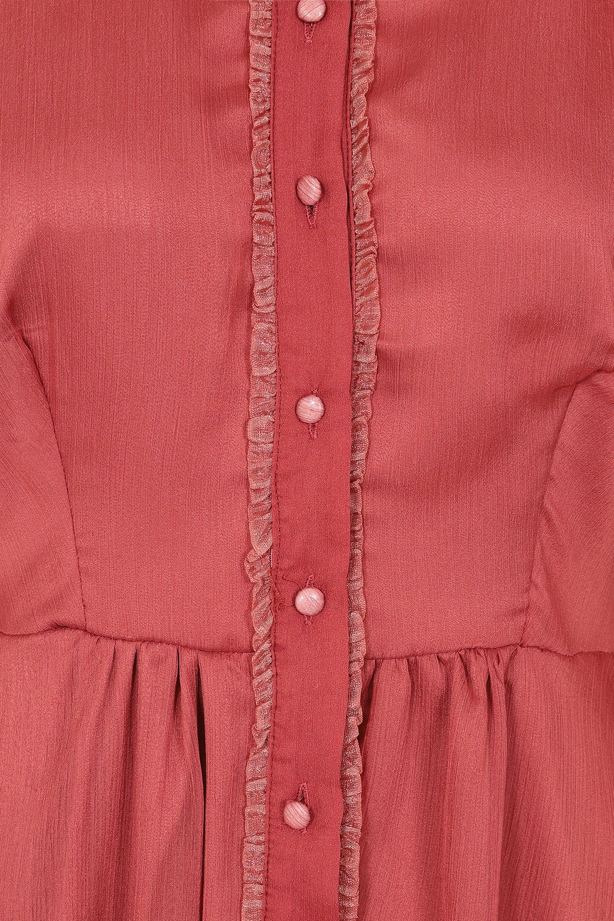 Maidah Crimson Red Dress