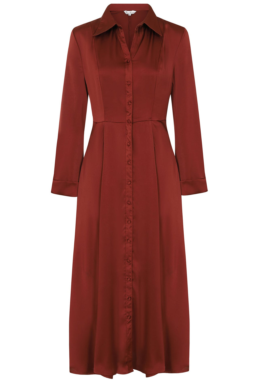 Maryam Burgundy Dress